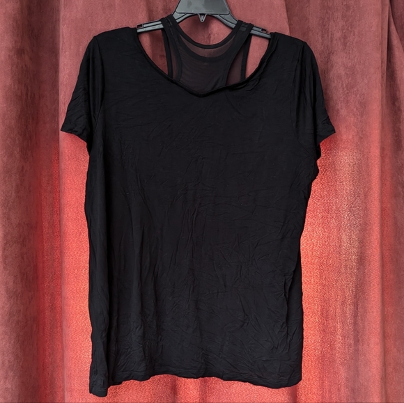 ➕Mesh Yoke Maleficent Tee➕ - Picture 6 of 9